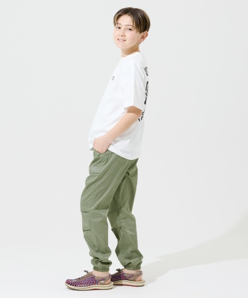 KRIFF MAYER Kid's Collection（クリフメイヤーキッズコレクション）の「【撥水・軽量・通気性】さらさらエアージョガー（その他パンツ・キッズ・ベージュ/ブラック/オリーブ/サックスブルー・120/130/140/150/160/170）」の8枚目の写真