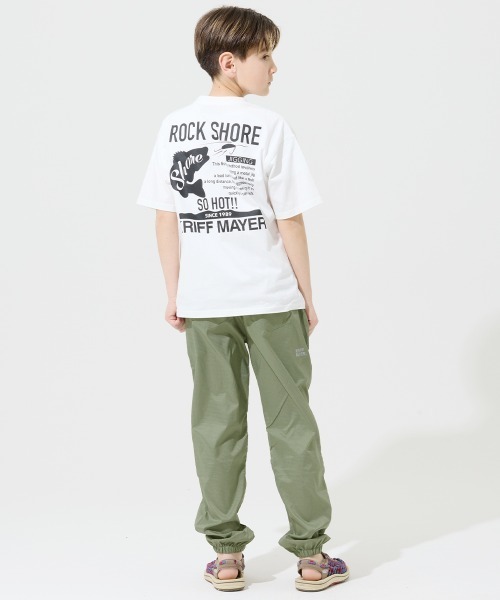 KRIFF MAYER Kid's Collection（クリフメイヤーキッズコレクション）の「【撥水・軽量・通気性】さらさらエアージョガー（その他パンツ・キッズ・ベージュ/ブラック/オリーブ/サックスブルー・120/130/140/150/160/170）」の9枚目の写真