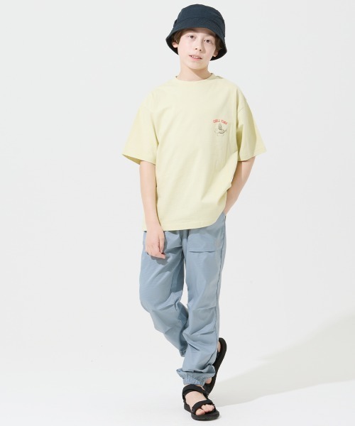 KRIFF MAYER Kid's Collection（クリフメイヤーキッズコレクション）の「【撥水・軽量・通気性】さらさらエアージョガー（その他パンツ・キッズ・ベージュ/ブラック/オリーブ/サックスブルー・120/130/140/150/160/170）」の12枚目の写真