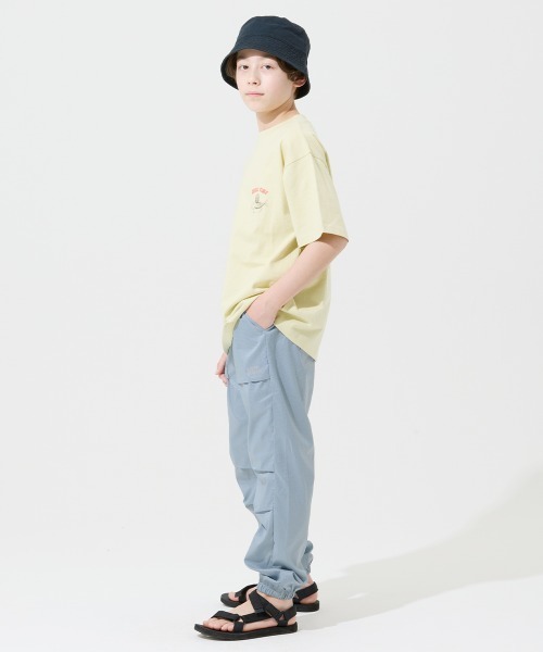 KRIFF MAYER Kid's Collection（クリフメイヤーキッズコレクション）の「【撥水・軽量・通気性】さらさらエアージョガー（その他パンツ・キッズ・ベージュ/ブラック/オリーブ/サックスブルー・120/130/140/150/160/170）」の13枚目の写真