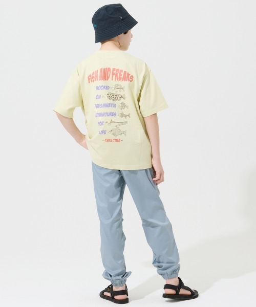 KRIFF MAYER Kid's Collection（クリフメイヤーキッズコレクション）の「【撥水・軽量・通気性】さらさらエアージョガー（その他パンツ・キッズ・ベージュ/ブラック/オリーブ/サックスブルー・120/130/140/150/160/170）」の14枚目の写真