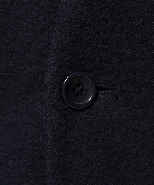 OUTLET（アウトレット）の「【WHO'S WHO gallery】GGスライバーノーカラーJK（その他アウター・メンズ・ネイビー/ブラック/アイボリー・LARGE/MEDIUM）」の9枚目の写真