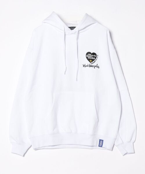 Port(ポート)の「【 Mark Gonzales / マークゴンザレス 】 ハート ゴンバト スウェット パーカー(パーカー・メンズ・杢グレー/ブラック/ホワイト・M/L/XL)」の21枚目の写真