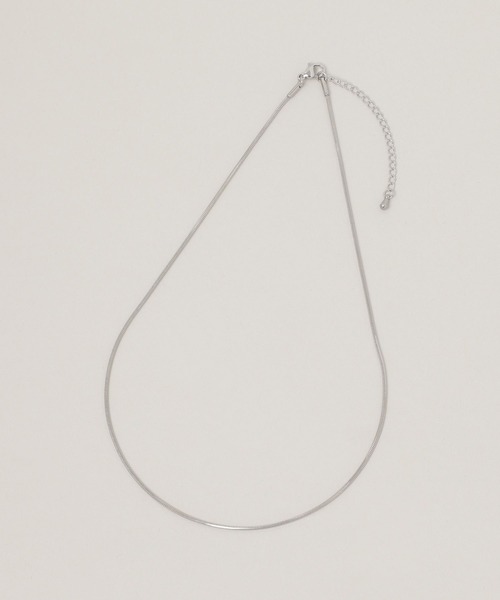 RAGEBLUE（レイジブルー）の「ステンレススネークチェーンネックレス（ネックレス・レディース・その他・FREE）」の5枚目の写真