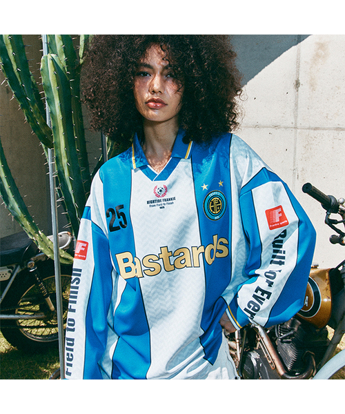 セール】Bastards Football Jersey Blue（Tシャツ/カットソー