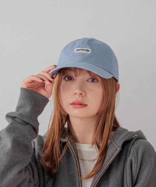 OUTDOOR PRODUCTS（アウトドアプロダクツ）の「【OUTDOOR PRODUCTS(アウトドアプロダクツ)】フロントロゴキャップ（キャップ・レディース・ブルー/ブラック/ベージュ・FREE）」の3枚目の写真