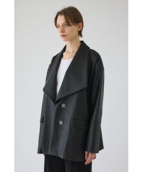 RIM.ARK DROP DOWN LEATHER JK ラムレザージャケット RIM.ARK DROP DOWN LEATHER JK ラムレザージャケット RIM.ARK DROP