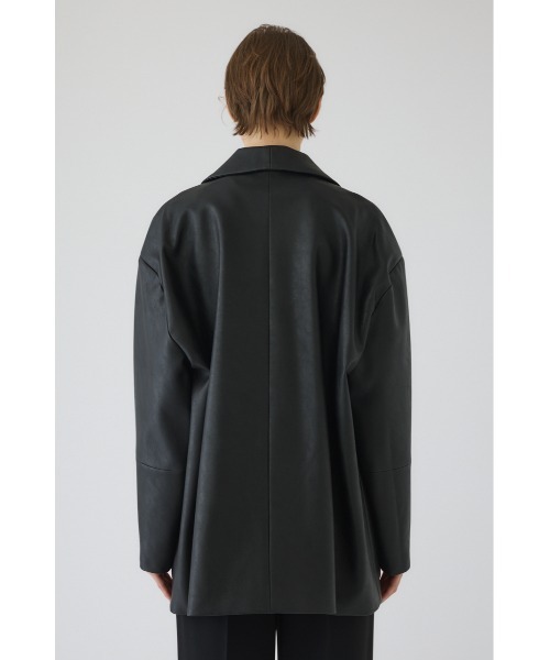 RIM.ARK（リムアーク）の「Classical leather like JK クラシカル レザーライクジャケット（テーラードジャケット・レディース・ブラック・36/38）」の12枚目の写真