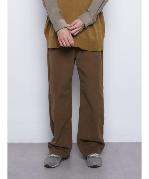 THE-ABON(エイボン)の「M765 pitch wide pants camel(その他パンツ・メンズ・キャメル・S/M/L)」の5枚目の写真
