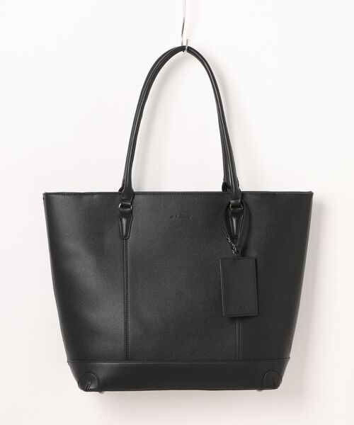 m.f.editorial（エムエフエディトリアル）の「【A4対応】m.f.エディトリアル メンズ 型押し トートバッグ（トートバッグ・メンズ・ネイビー/ブラック・FREE）」の15枚目の写真