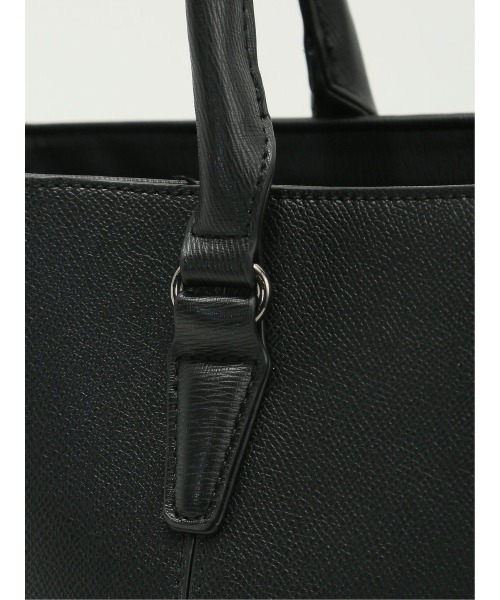 m.f.editorial（エムエフエディトリアル）の「【A4対応】m.f.エディトリアル メンズ 型押し トートバッグ（トートバッグ・メンズ・ネイビー/ブラック・FREE）」の20枚目の写真