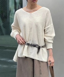 GALLARDAGALANTE | 【手洗い可】コットンメッシュプルオーバー(ニット/セーター)