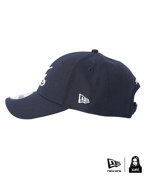 NEW ERA(ニューエラ)の「X-girl × NEW ERA(R) 9FORTY XG LOGO CAP(キャップ・レディース・ブラック/レッド/ネイビー・ONE SIZE)」の8枚目の写真