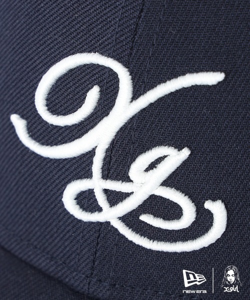 NEW ERA(ニューエラ)の「X-girl × NEW ERA(R) 9FORTY XG LOGO CAP(キャップ・レディース・ブラック/レッド/ネイビー・ONE SIZE)」の10枚目の写真