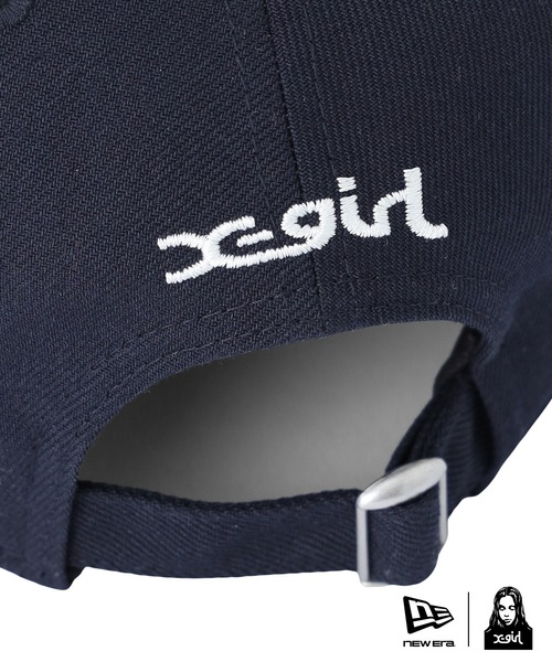 NEW ERA(ニューエラ)の「X-girl × NEW ERA(R) 9FORTY XG LOGO CAP(キャップ・レディース・ブラック/レッド/ネイビー・ONE SIZE)」の11枚目の写真