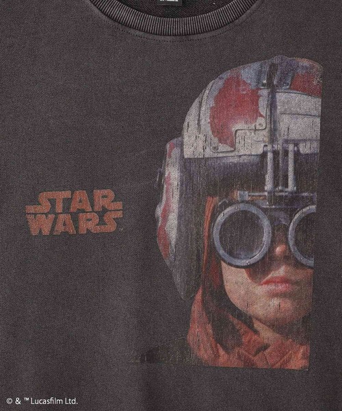 CRAFT STANDARD BOUTIQUE（クラフトスタンダードブティック）の「【STAR WARS/スター・ウォーズ】アナキン・スカイウォーカースウェット（スウェット・メンズ・ブラック・M/L/XL）」の3枚目の写真