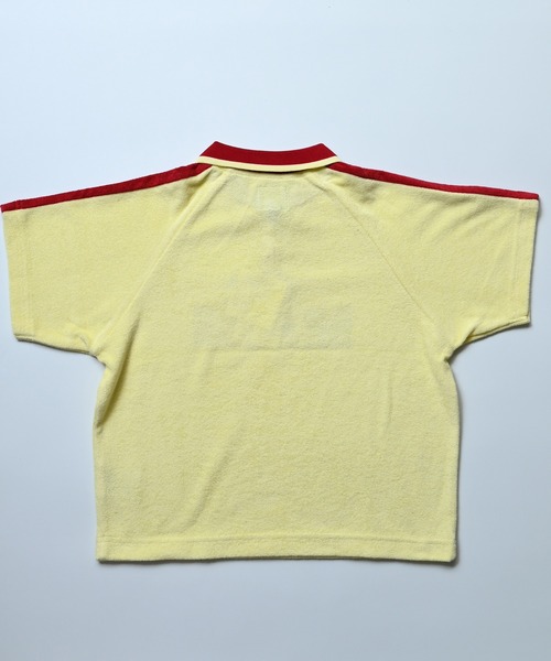 Life Support Products（ライフサポートプロダクツ）の「パイルラインスリーブポロ（ポロシャツ・キッズ・グリーン/アイボリー/レモンイエロー・120/110/100/90/150/130/140）」の19枚目の写真