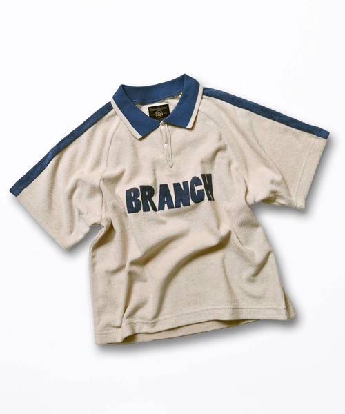 Life Support Products（ライフサポートプロダクツ）の「パイルラインスリーブポロ（ポロシャツ・キッズ・グリーン/アイボリー/レモンイエロー・120/110/100/90/150/130/140）」の9枚目の写真