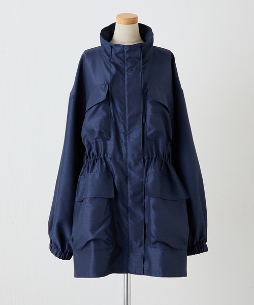 CEPIE.（セピエ）の「CEPIE./オーバースタンドブルゾン（ブルゾン・レディース・アイボリー/レッド/ネイビー・FREE）」の3枚目の写真