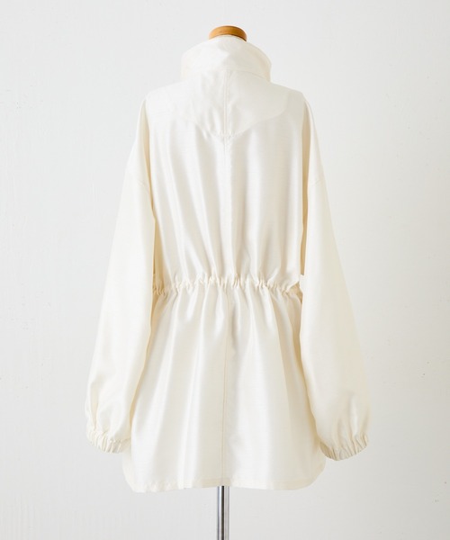 CEPIE.（セピエ）の「CEPIE./オーバースタンドブルゾン（ブルゾン・レディース・アイボリー/レッド/ネイビー・FREE）」の9枚目の写真