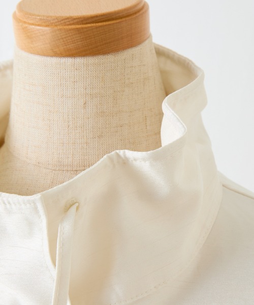 CEPIE.（セピエ）の「CEPIE./オーバースタンドブルゾン（ブルゾン・レディース・アイボリー/レッド/ネイビー・FREE）」の11枚目の写真