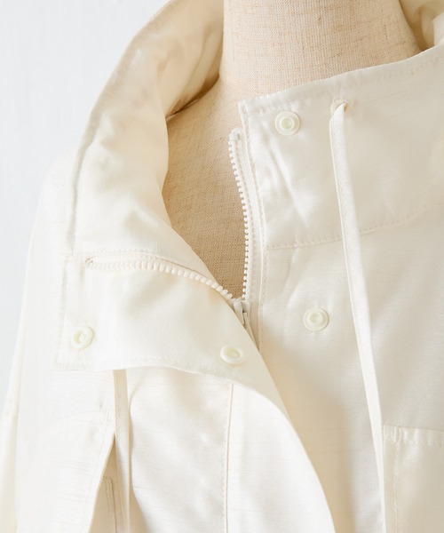 CEPIE.（セピエ）の「CEPIE./オーバースタンドブルゾン（ブルゾン・レディース・アイボリー/レッド/ネイビー・FREE）」の12枚目の写真