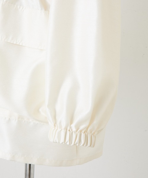 CEPIE.（セピエ）の「CEPIE./オーバースタンドブルゾン（ブルゾン・レディース・アイボリー/レッド/ネイビー・FREE）」の13枚目の写真