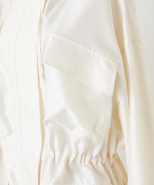 CEPIE.（セピエ）の「CEPIE./オーバースタンドブルゾン（ブルゾン・レディース・アイボリー/レッド/ネイビー・FREE）」の14枚目の写真