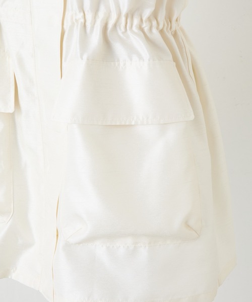 CEPIE.（セピエ）の「CEPIE./オーバースタンドブルゾン（ブルゾン・レディース・アイボリー/レッド/ネイビー・FREE）」の15枚目の写真