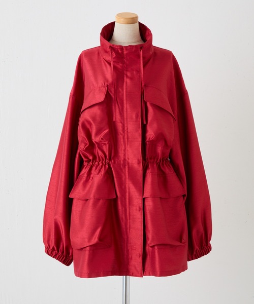 CEPIE.（セピエ）の「CEPIE./オーバースタンドブルゾン（ブルゾン・レディース・アイボリー/レッド/ネイビー・FREE）」の19枚目の写真