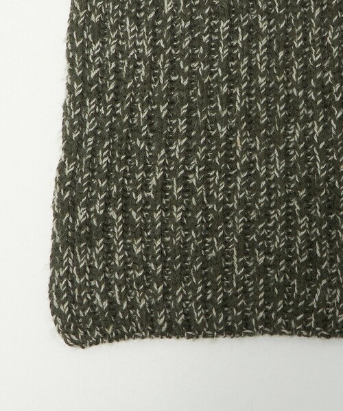 UNITED ARROWS（ユナイテッドアローズ）の「ミックス マフラー（マフラー・メンズ・ネイビー/オリーブ・FREE）」の7枚目の写真