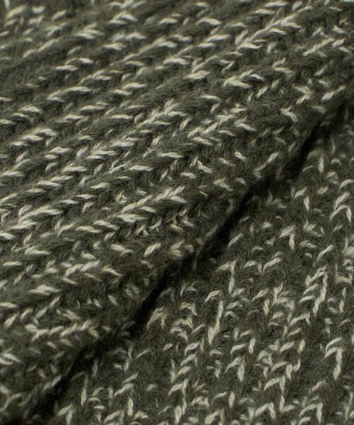 UNITED ARROWS（ユナイテッドアローズ）の「ミックス マフラー（マフラー・メンズ・ネイビー/オリーブ・FREE）」の8枚目の写真