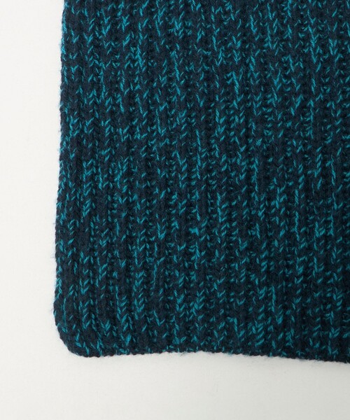 UNITED ARROWS（ユナイテッドアローズ）の「ミックス マフラー（マフラー・メンズ・ネイビー/オリーブ・FREE）」の3枚目の写真