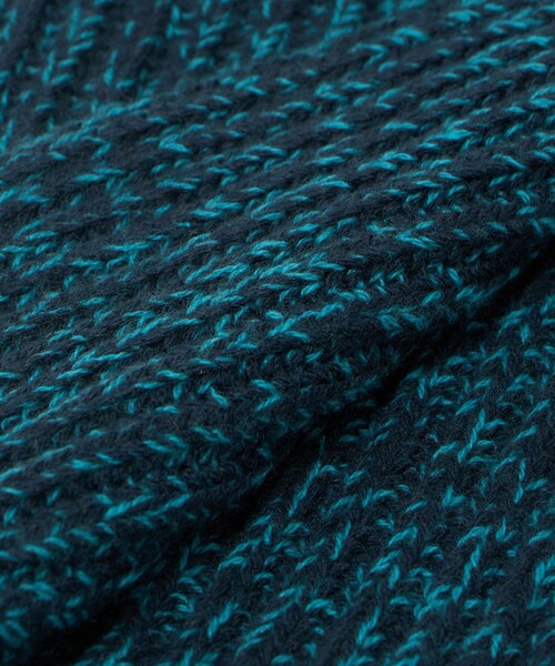 UNITED ARROWS（ユナイテッドアローズ）の「ミックス マフラー（マフラー・メンズ・ネイビー/オリーブ・FREE）」の4枚目の写真