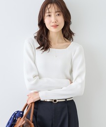 ROPE' PICNIC | スクエアネックリブニット(ニット/セーター)