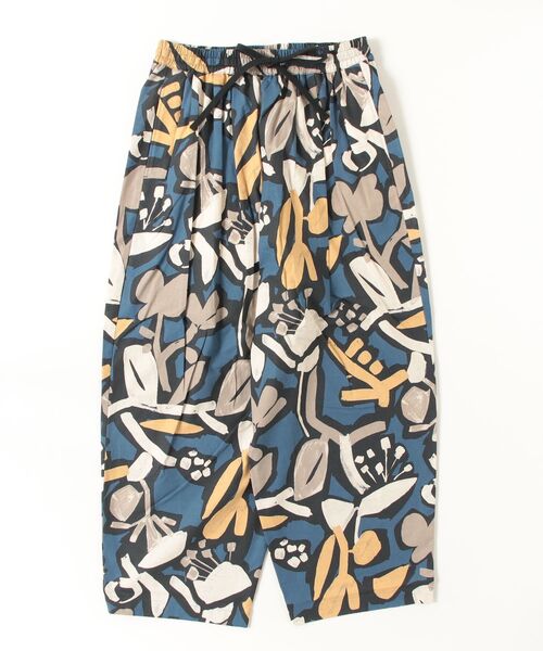 my beautiful landlet（マイビューティフルランドレット）の「【my beautiful landlet】FLORAL PIGMENT PRINT WIDE EASY PANTS（その他パンツ・メンズ・マスタード/ピンク/グリーン/ブルー/ベージュ・1/2/0）」の4枚目の写真