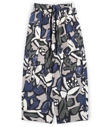 my beautiful landlet（マイビューティフルランドレット）の「【my beautiful landlet】FLORAL PIGMENT PRINT WIDE EASY PANTS（その他パンツ）」
