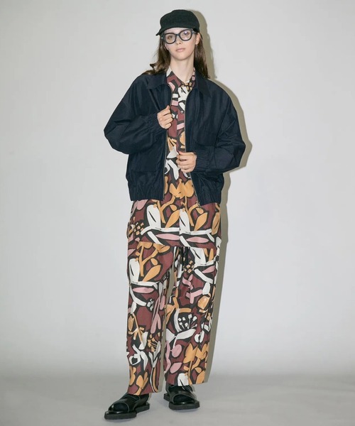 my beautiful landlet（マイビューティフルランドレット）の「【my beautiful landlet】FLORAL PIGMENT PRINT WIDE EASY PANTS（その他パンツ・メンズ・マスタード/ピンク/グリーン/ブルー/ベージュ・1/2/0）」の15枚目の写真