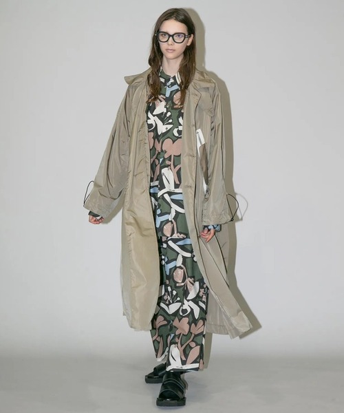 my beautiful landlet（マイビューティフルランドレット）の「【my beautiful landlet】FLORAL PIGMENT PRINT WIDE EASY PANTS（その他パンツ・メンズ・マスタード/ピンク/グリーン/ブルー/ベージュ・1/2/0）」の9枚目の写真