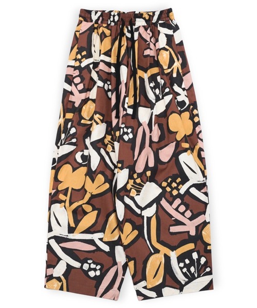 my beautiful landlet（マイビューティフルランドレット）の「【my beautiful landlet】FLORAL PIGMENT PRINT WIDE EASY PANTS（その他パンツ・メンズ・マスタード/ピンク/グリーン/ブルー/ベージュ・1/2/0）」の21枚目の写真