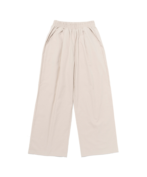 ANALOG MOOD(アナログムード)の「コットンピンタックワイドパンツ(アイボリー)(その他パンツ・レディース・その他・L/XL)」の1枚目の写真