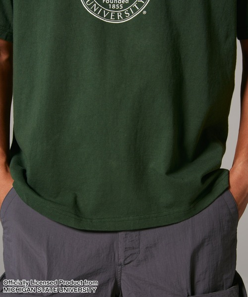 Champion(チャンピオン)の「【Champion/チャンピオン】メンズ MADE IN USA ティーテンイレブン ショートスリーブTシャツ(Tシャツ/カットソー・レディース・レッド系その他7/ブラック/ネイビー/モスグリーン/ホワイト・X-LARGE/LARGE/MEDIUM/SMALL)」の8枚目の写真