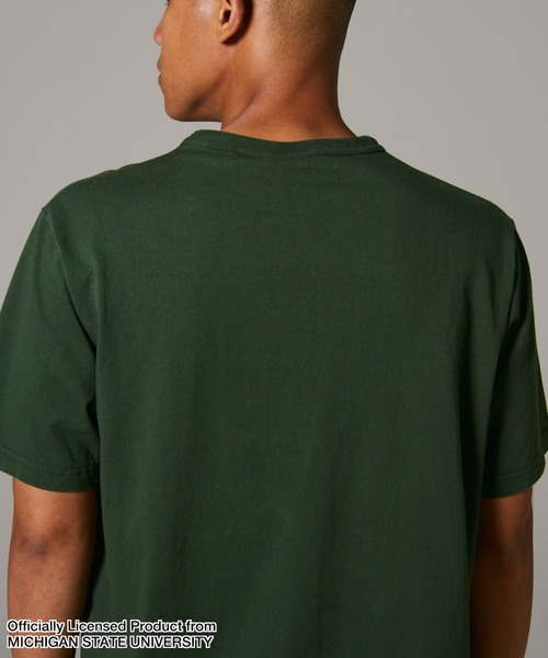 Champion(チャンピオン)の「【Champion/チャンピオン】メンズ MADE IN USA ティーテンイレブン ショートスリーブTシャツ(Tシャツ/カットソー・レディース・レッド系その他7/ブラック/ネイビー/モスグリーン/ホワイト・X-LARGE/LARGE/MEDIUM/SMALL)」の9枚目の写真