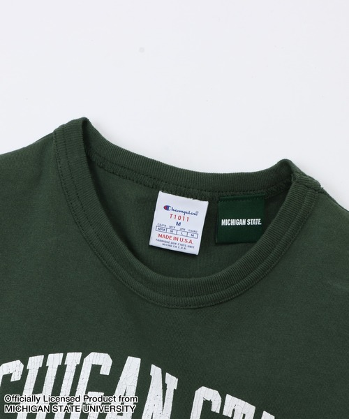 Champion(チャンピオン)の「【Champion/チャンピオン】メンズ MADE IN USA ティーテンイレブン ショートスリーブTシャツ(Tシャツ/カットソー・レディース・レッド系その他7/ブラック/ネイビー/モスグリーン/ホワイト・X-LARGE/LARGE/MEDIUM/SMALL)」の16枚目の写真
