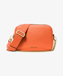 BRYANT ぺブルレザー ダブルジップ チェーン カメラ クロスボディ ミディアム