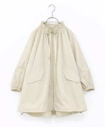 Marilyn Moon（マリリンムーン）の「shirring gather embroidery midi-blouson（ブルゾン）」