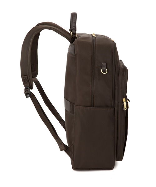 Jewelna Rose（ジュエルナローズ）の「2ルーム通学リュック B4/15.6インチPC収納 68914（バックパック/リュック・レディース・ブラウン/グレー/ブラック・FREE）」の16枚目の写真