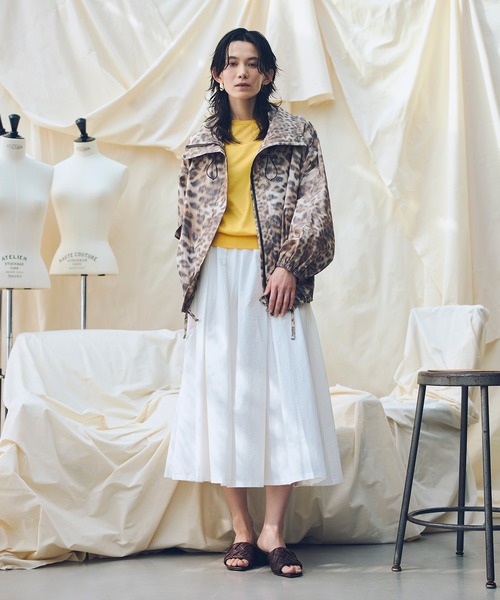 allureville(アルアバイル)の「レオパプリントスタンドカラーブルゾン(ブルゾン・レディース・ブラウン・2)」の21枚目の写真