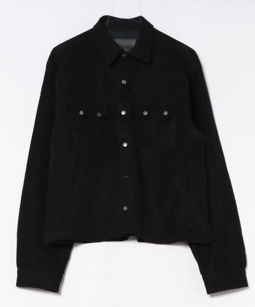 ANDER HUNK（アンダーハンク）の「Western Design Shirt Jacket / ウエスタンデザインシャツジャケット（シャツ/ブラウス・メンズ・ブラウン/ブラック/その他・LARGE/MEDIUM）」の6枚目の写真