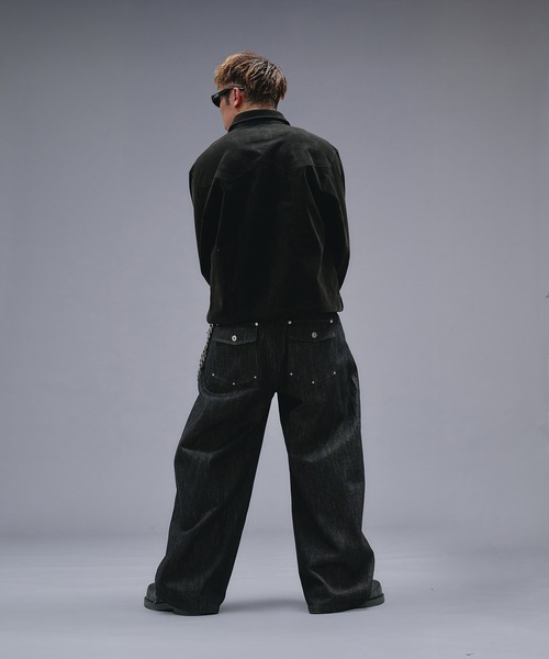 ANDER HUNK（アンダーハンク）の「Western Design Shirt Jacket / ウエスタンデザインシャツジャケット（シャツ/ブラウス・メンズ・ブラウン/ブラック/その他・LARGE/MEDIUM）」の18枚目の写真